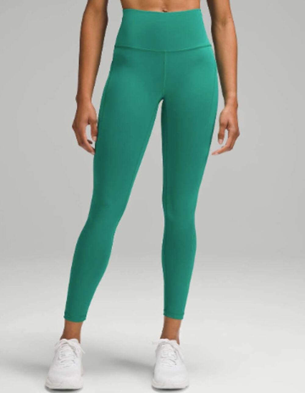 Lululemon Wunder Train High-Rise Tight Pockets 25" Cascadia Green Size 6 NWOT